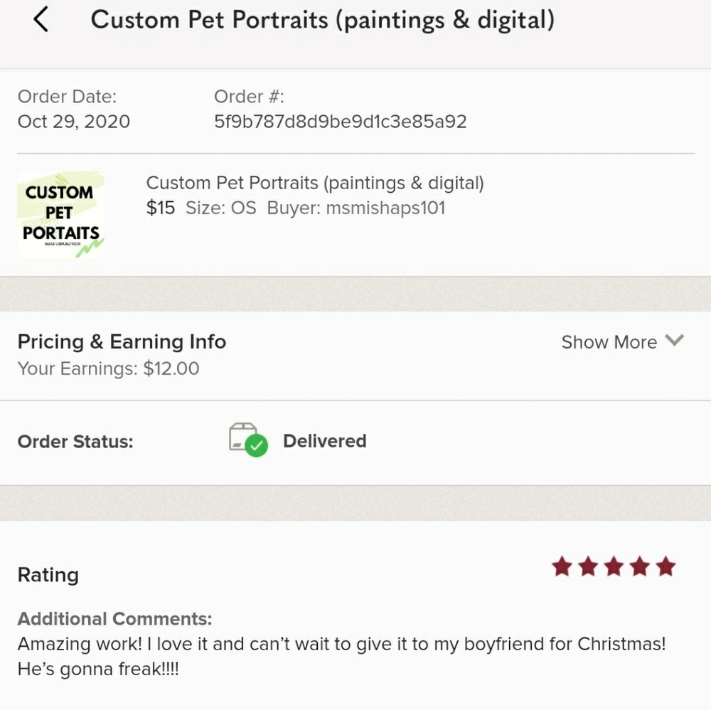 Custom Pet Portraits - Picture 3 of 7